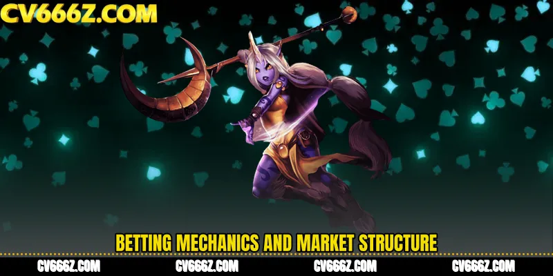 Betting Mechanics and Market Structure