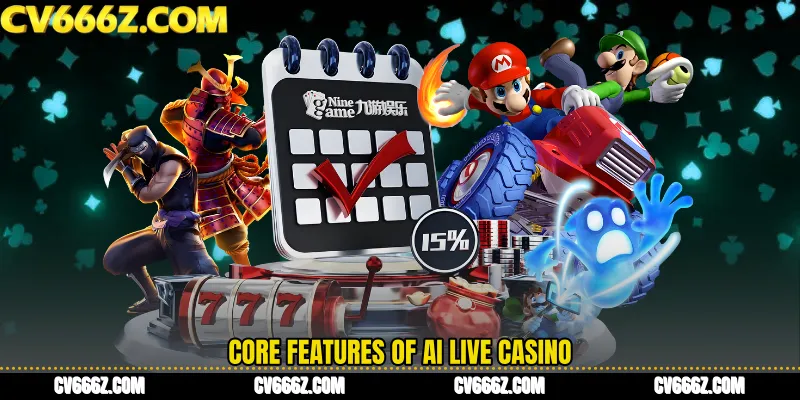 Core Features of AI Live Casino