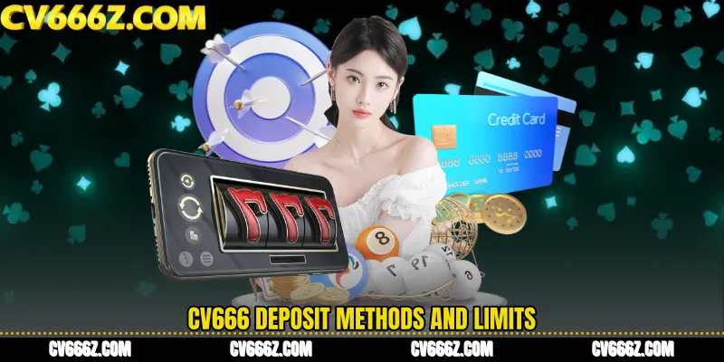 CV666 Deposit methods and limits