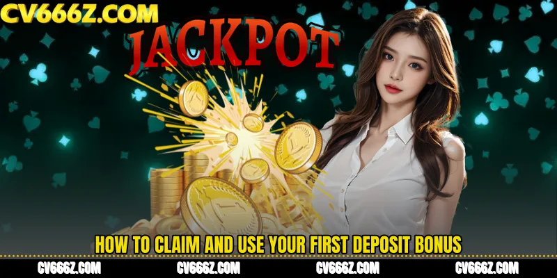 How to Claim and Use Your First deposit Bonus