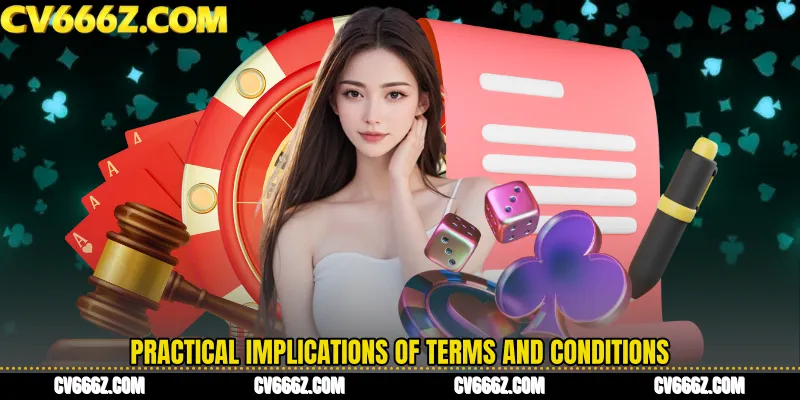 Practical Implications of Terms and Conditions