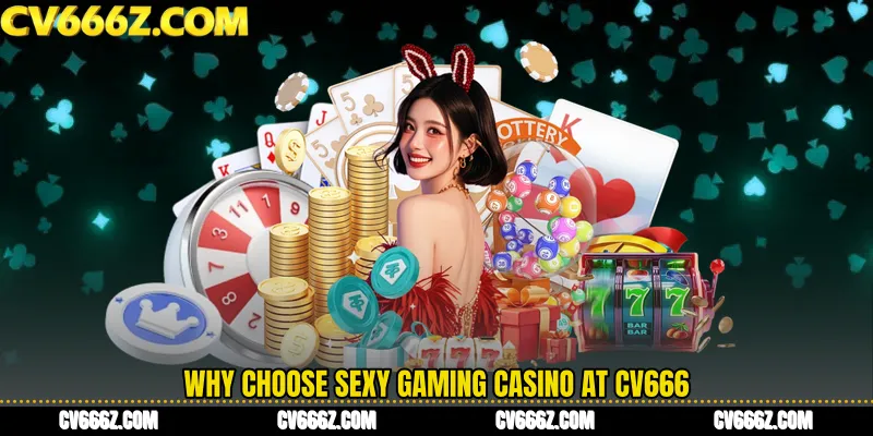 Why Choose Sexy Gaming Casino at CV666
